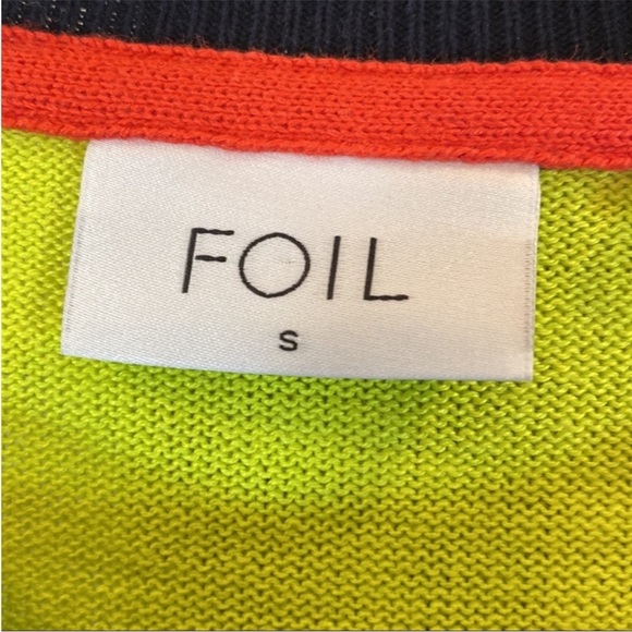 Foil Color Block Sweater - Picture 8 of 9